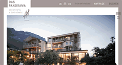 Desktop Screenshot of designhotel-panorama.com